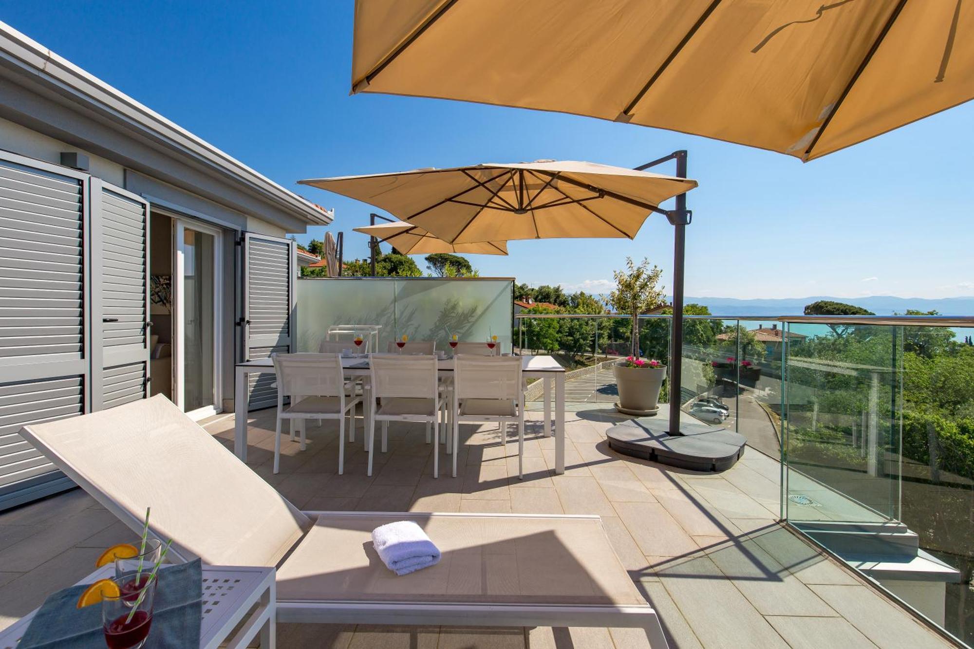 Plage Lovran Residence Экстерьер фото