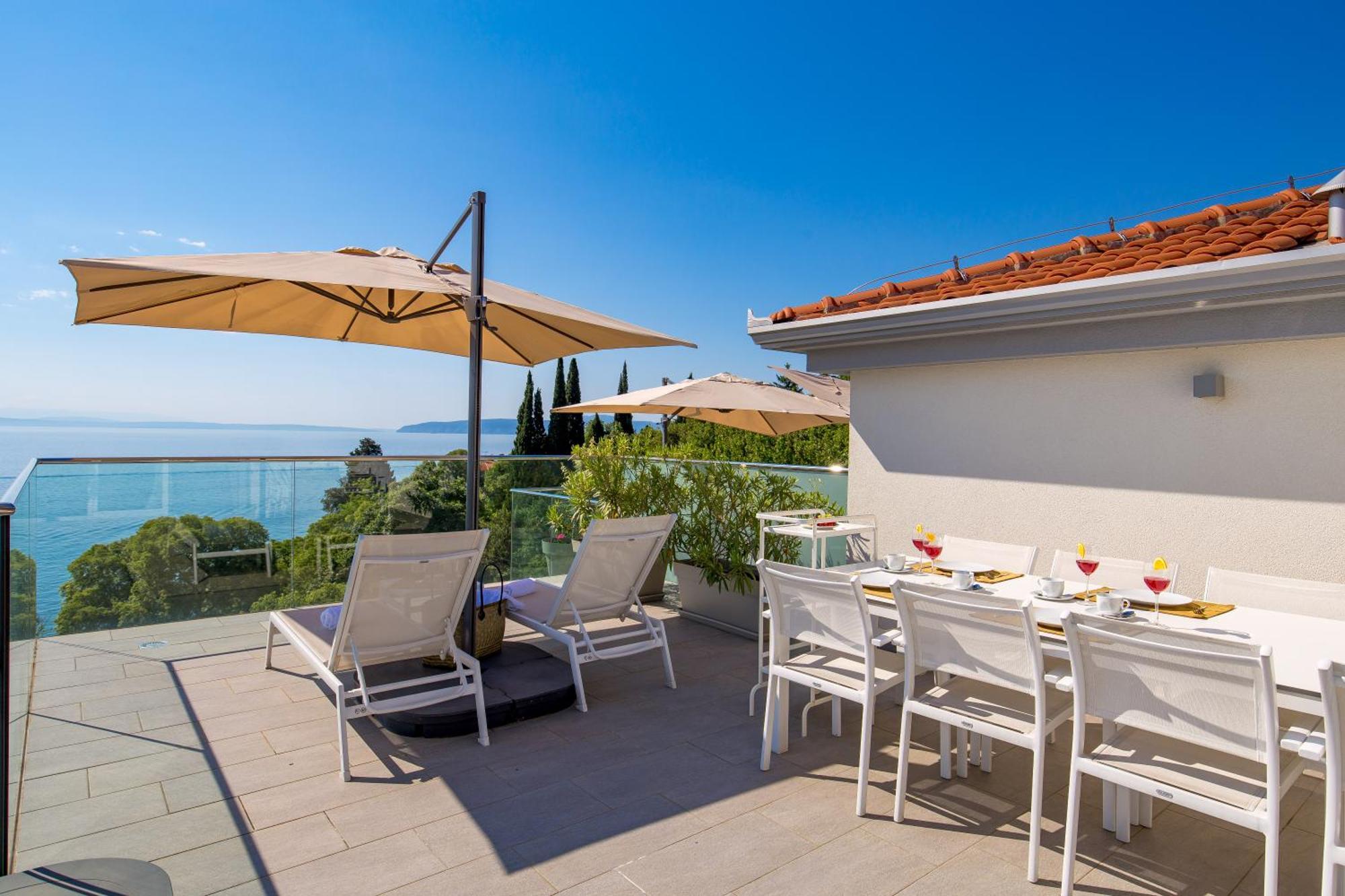 Plage Lovran Residence Экстерьер фото