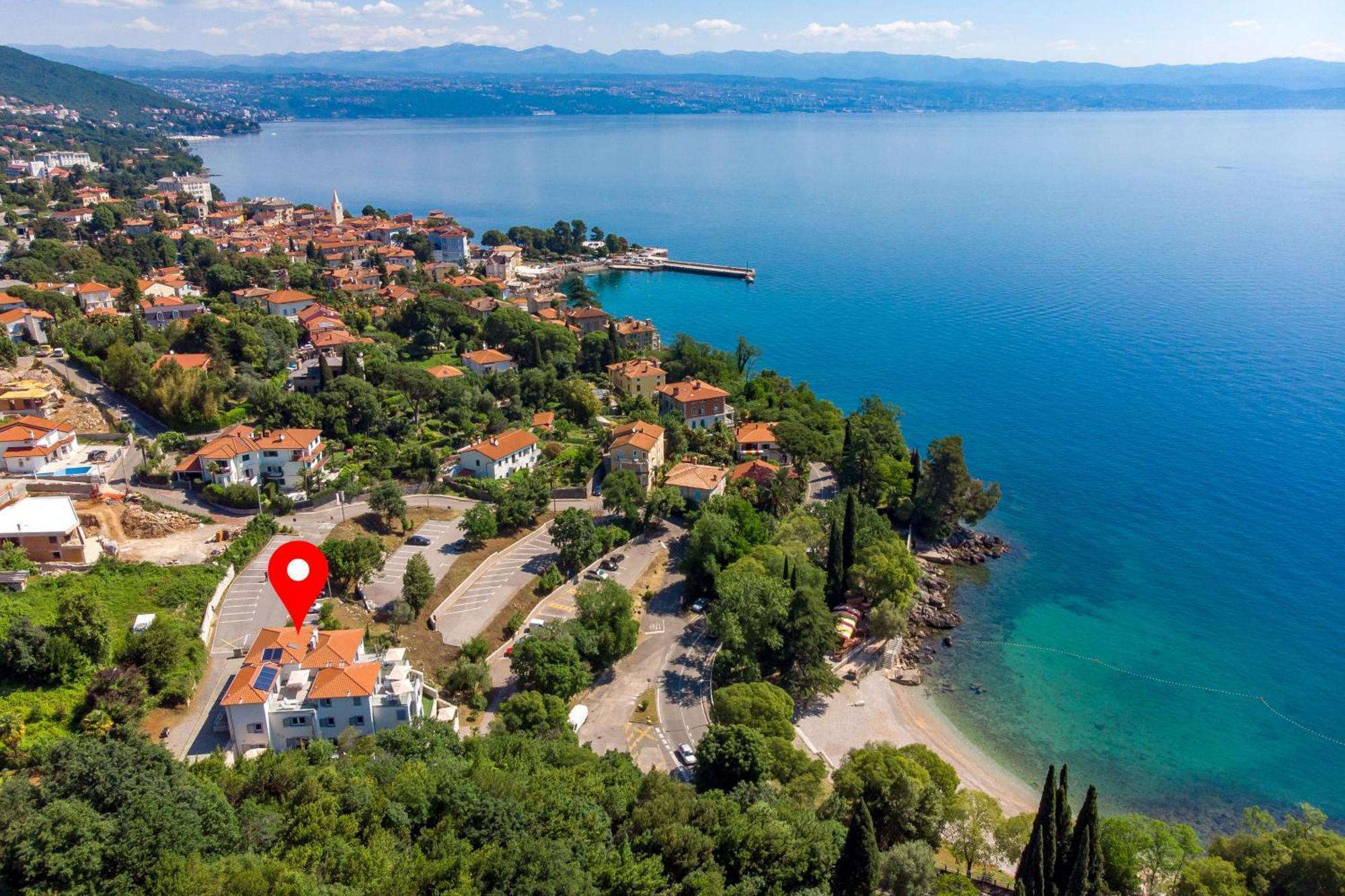 Plage Lovran Residence Экстерьер фото
