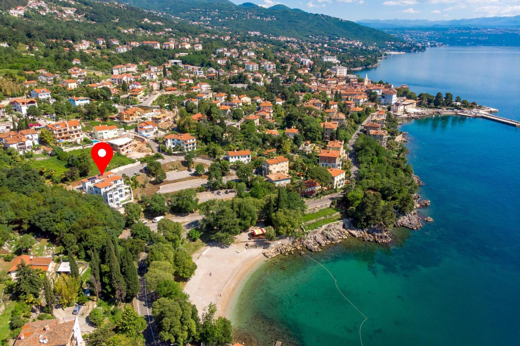 Plage Lovran Residence Экстерьер фото